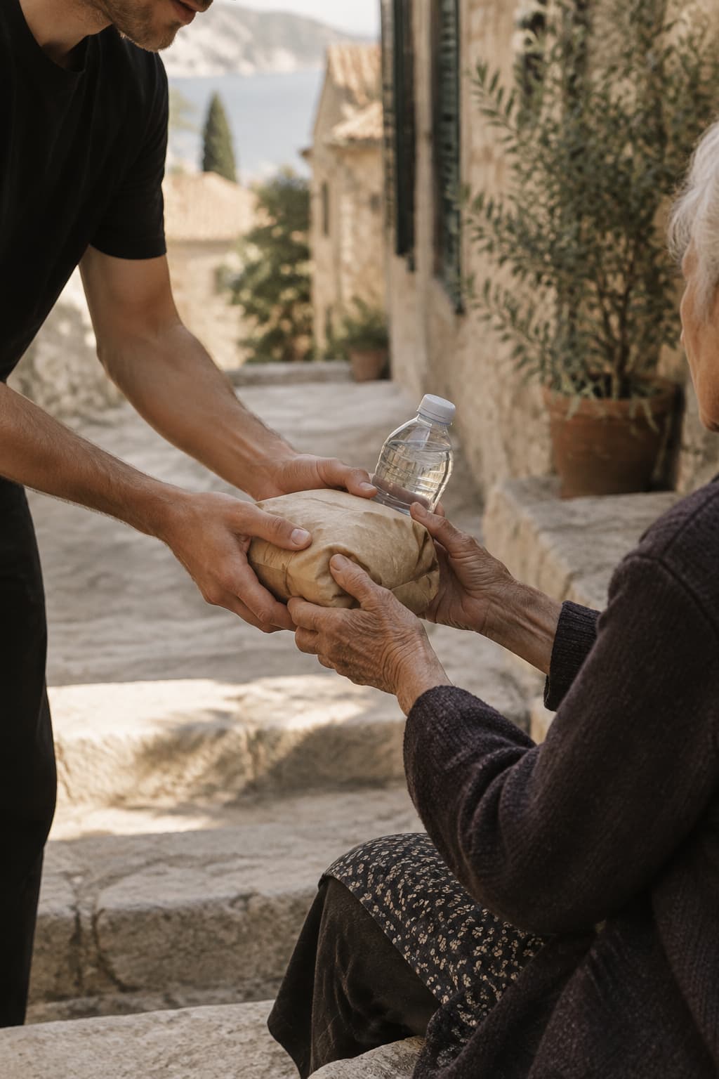 A quiet moment of kindness